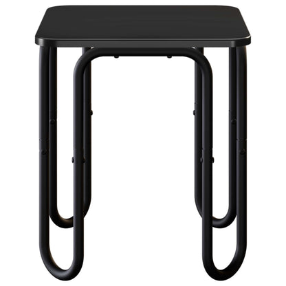 vidaXL Coffee Table Black 40 x 40 x 45 cm Engineered Wood