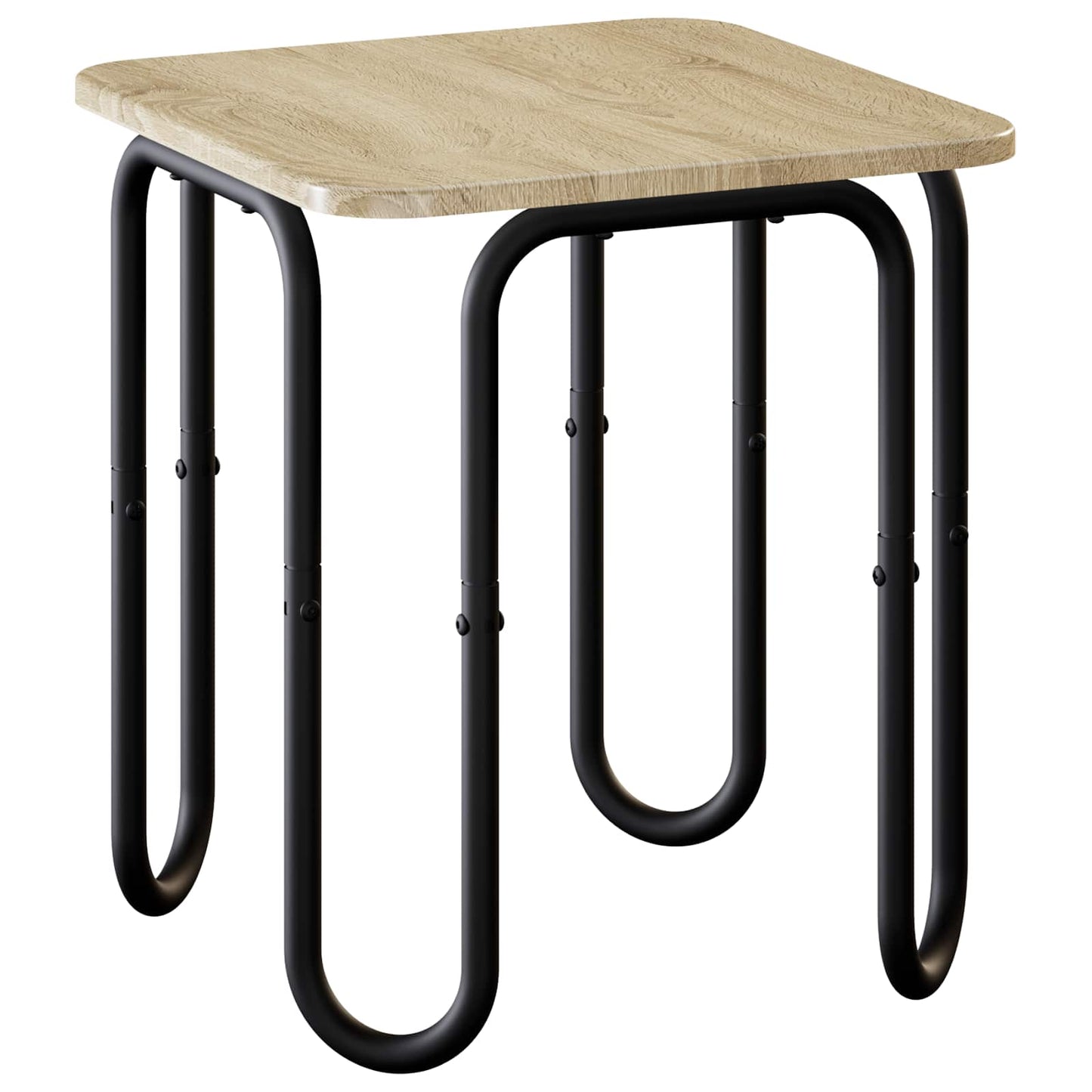 vidaXL Coffee Table Sonoma Oak 40 x 40 x 45 cm Engineered Wood