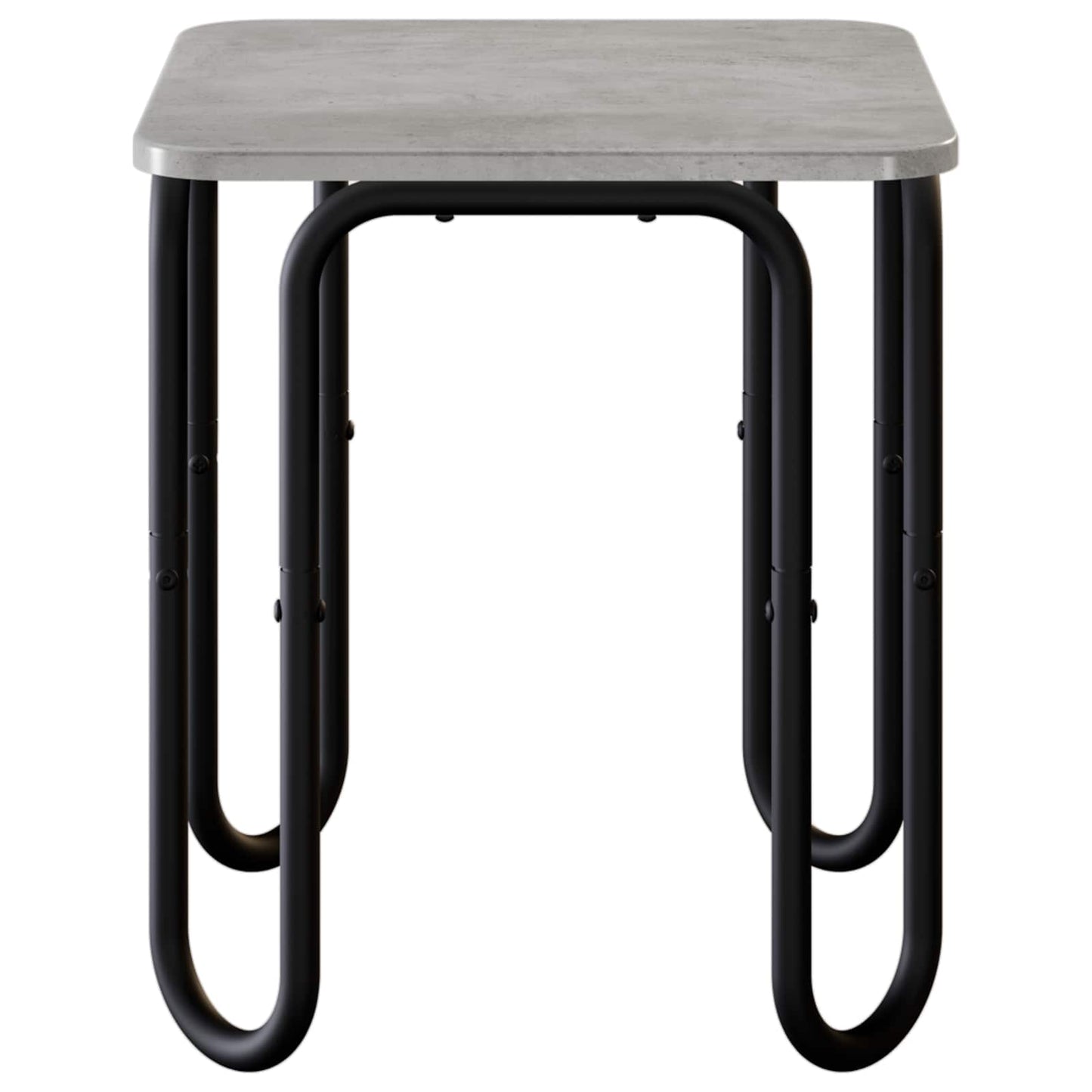 vidaXL Coffee Table Concrete Grey 40 x 40 x 45 cm Engineered Wood
