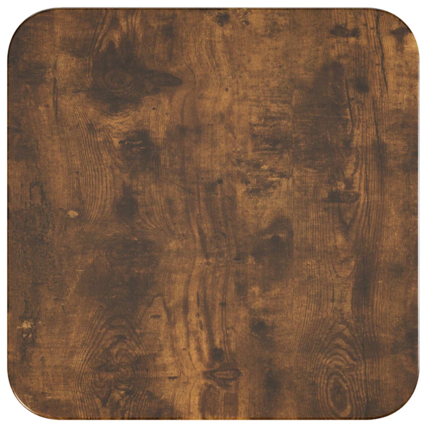 vidaXL Coffee Table Smoked Oak 40 x 40 x 45 cm Engineered Wood