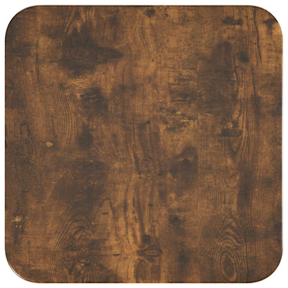 vidaXL Coffee Table Smoked Oak 40 x 40 x 45 cm Engineered Wood
