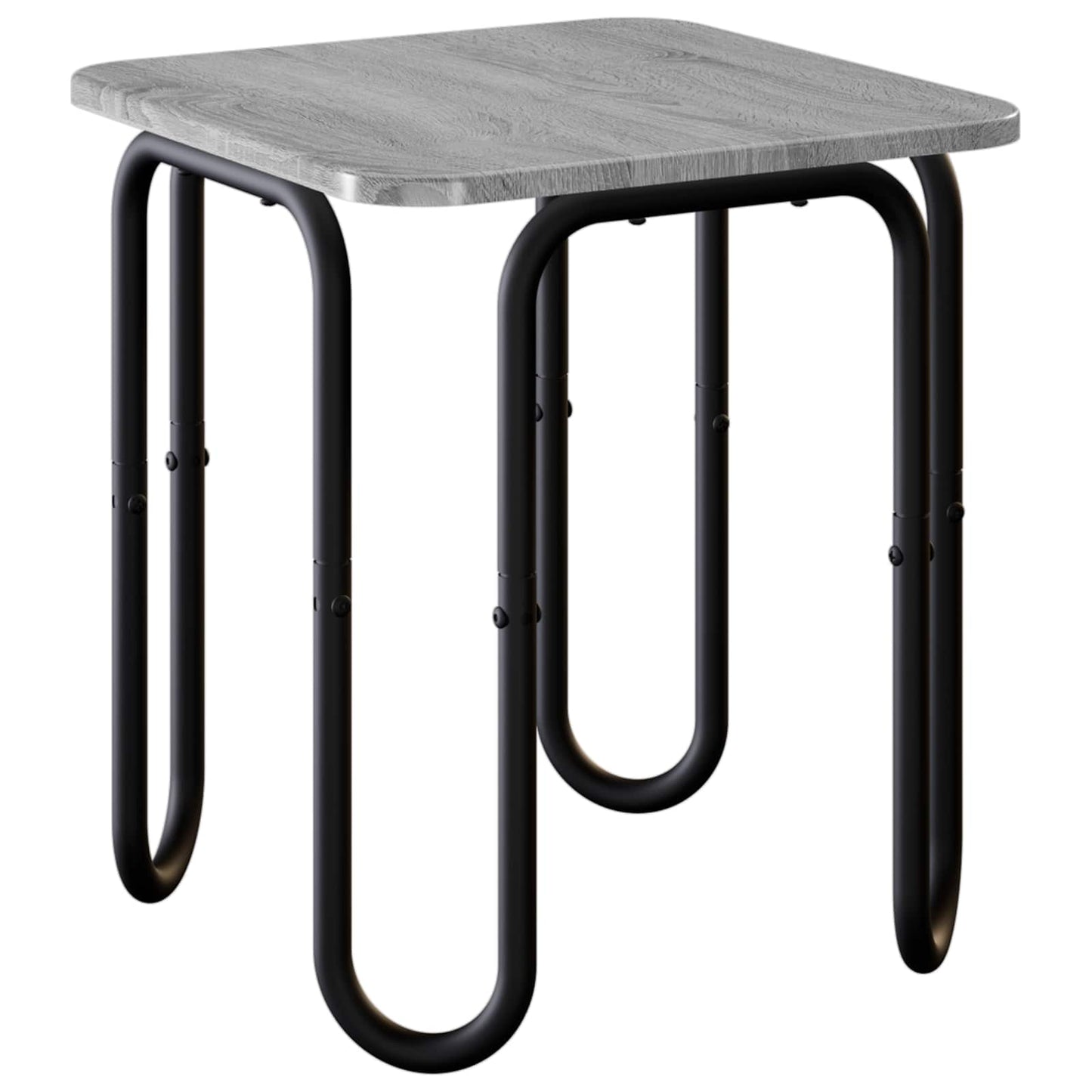 vidaXL Coffee Table Grey Sonoma 40 x 40 x 45 cm Engineered Wood
