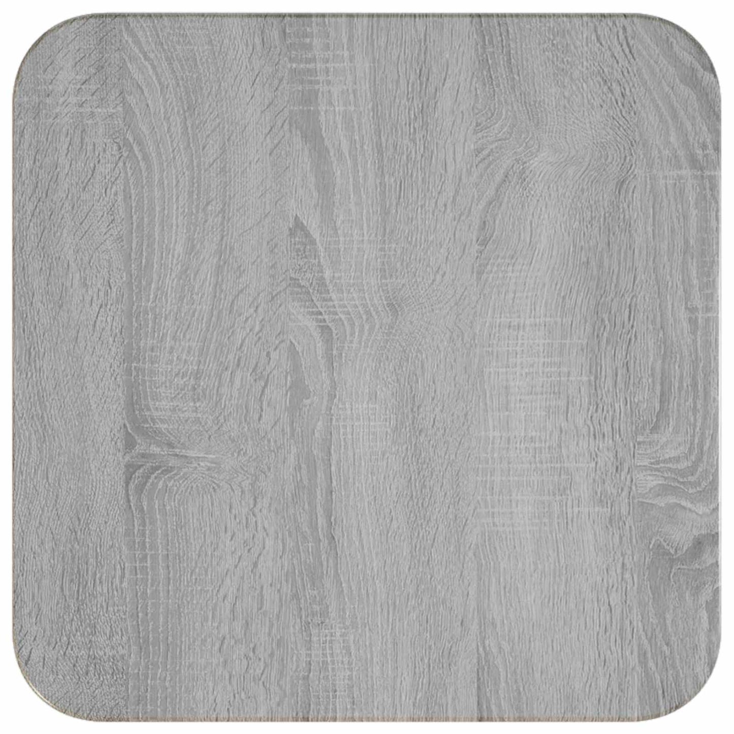 vidaXL Coffee Table Grey Sonoma 40 x 40 x 45 cm Engineered Wood