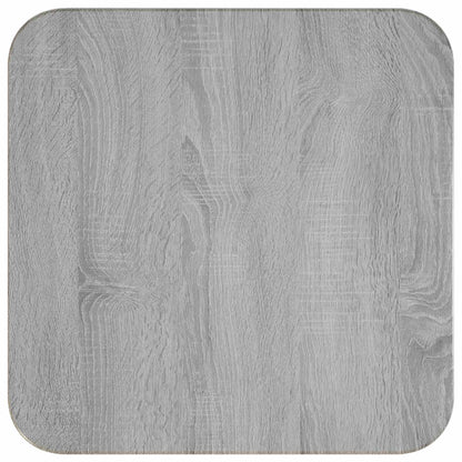 vidaXL Coffee Table Grey Sonoma 40 x 40 x 45 cm Engineered Wood