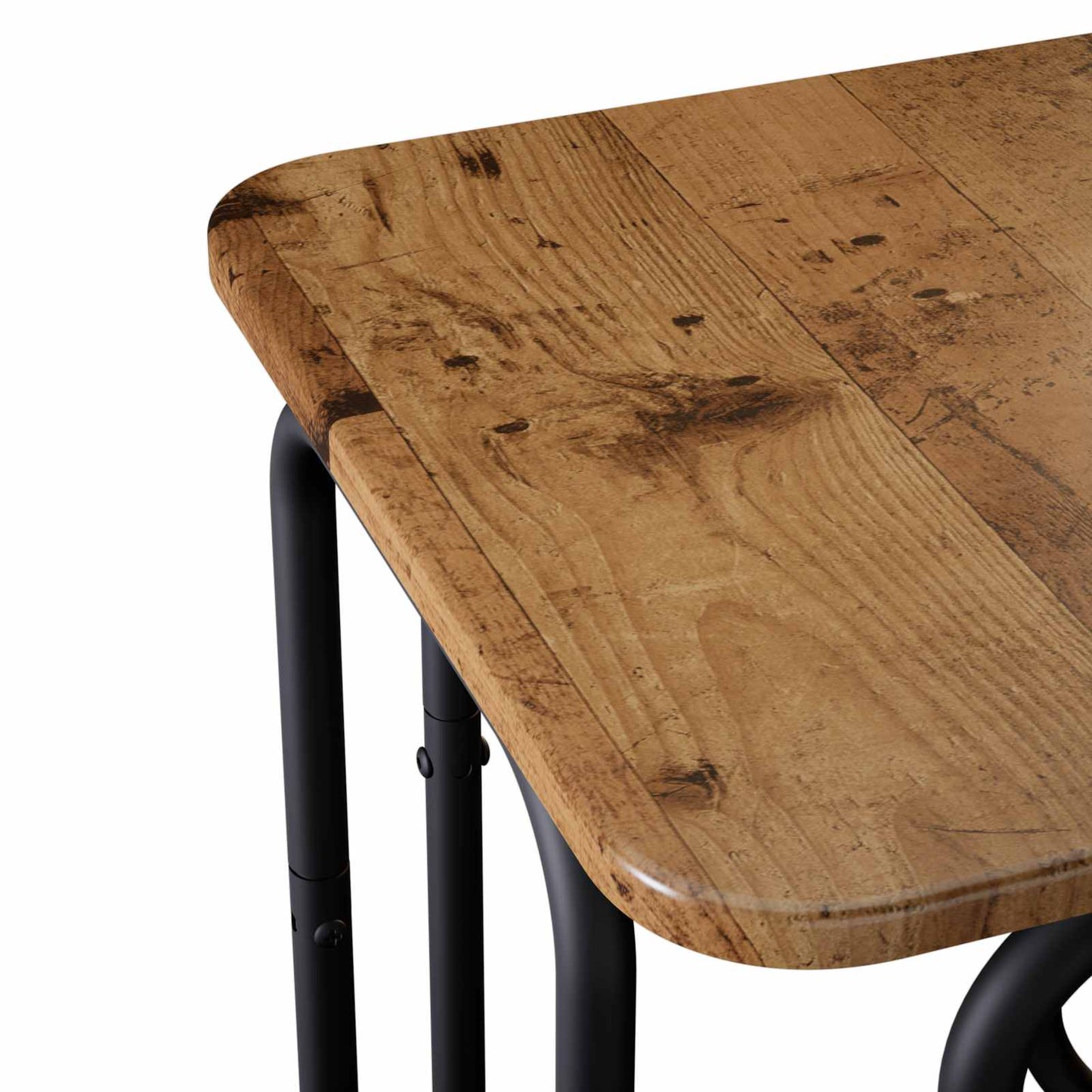 vidaXL Coffee Table Old Wood 40 x 40 x 45 cm Engineered Wood