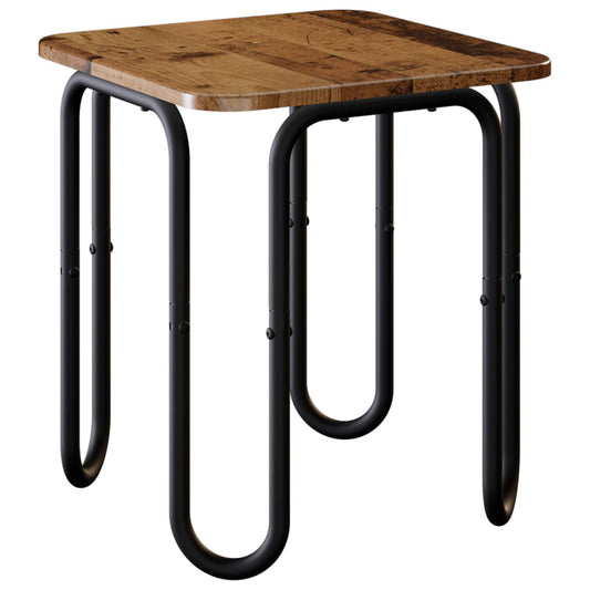 vidaXL Coffee Table Old Wood 40 x 40 x 45 cm Engineered Wood