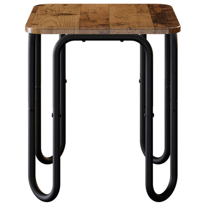 vidaXL Coffee Table Old Wood 40 x 40 x 45 cm Engineered Wood