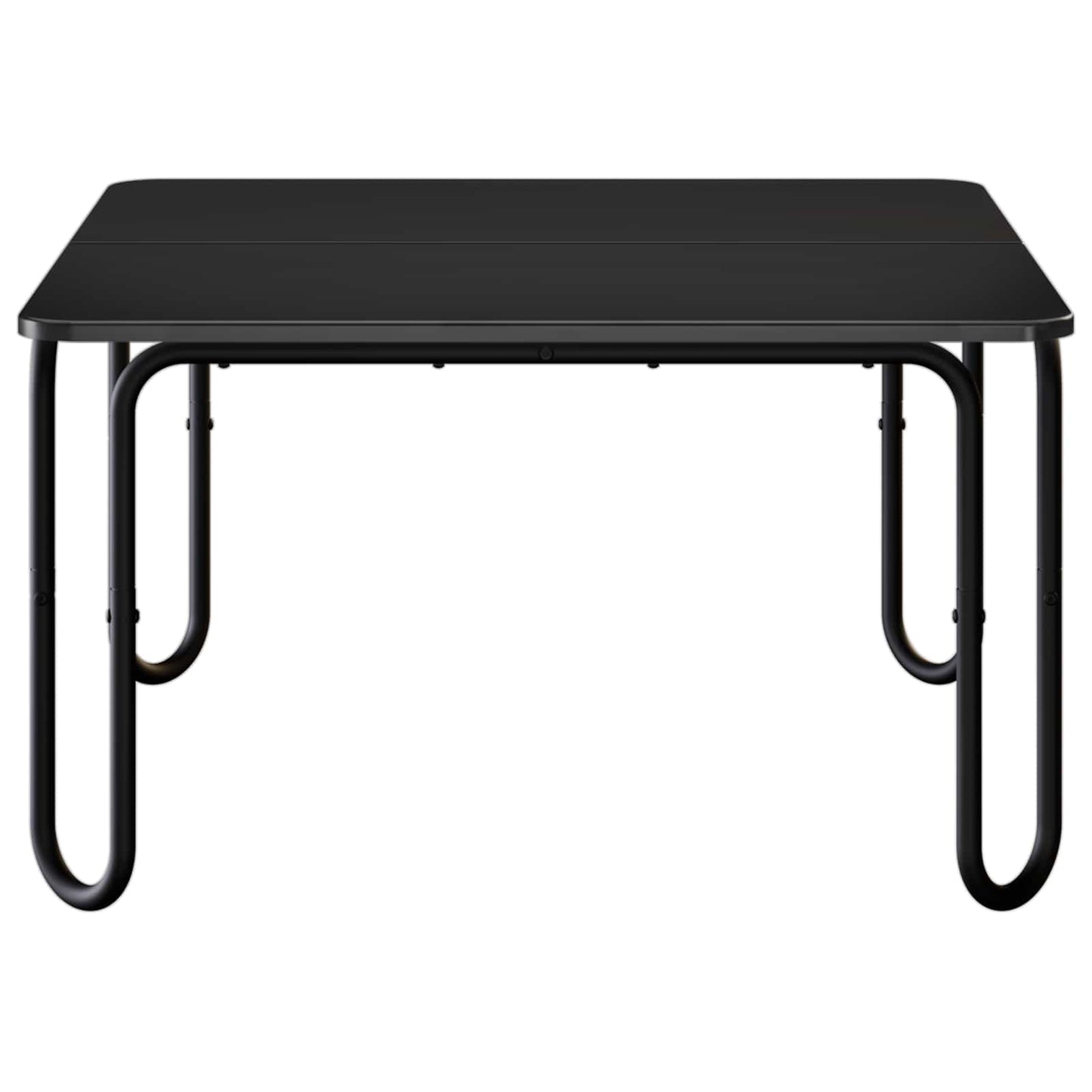 vidaXL Coffee Table Black 59 x 59 x 45 cm Engineered Wood