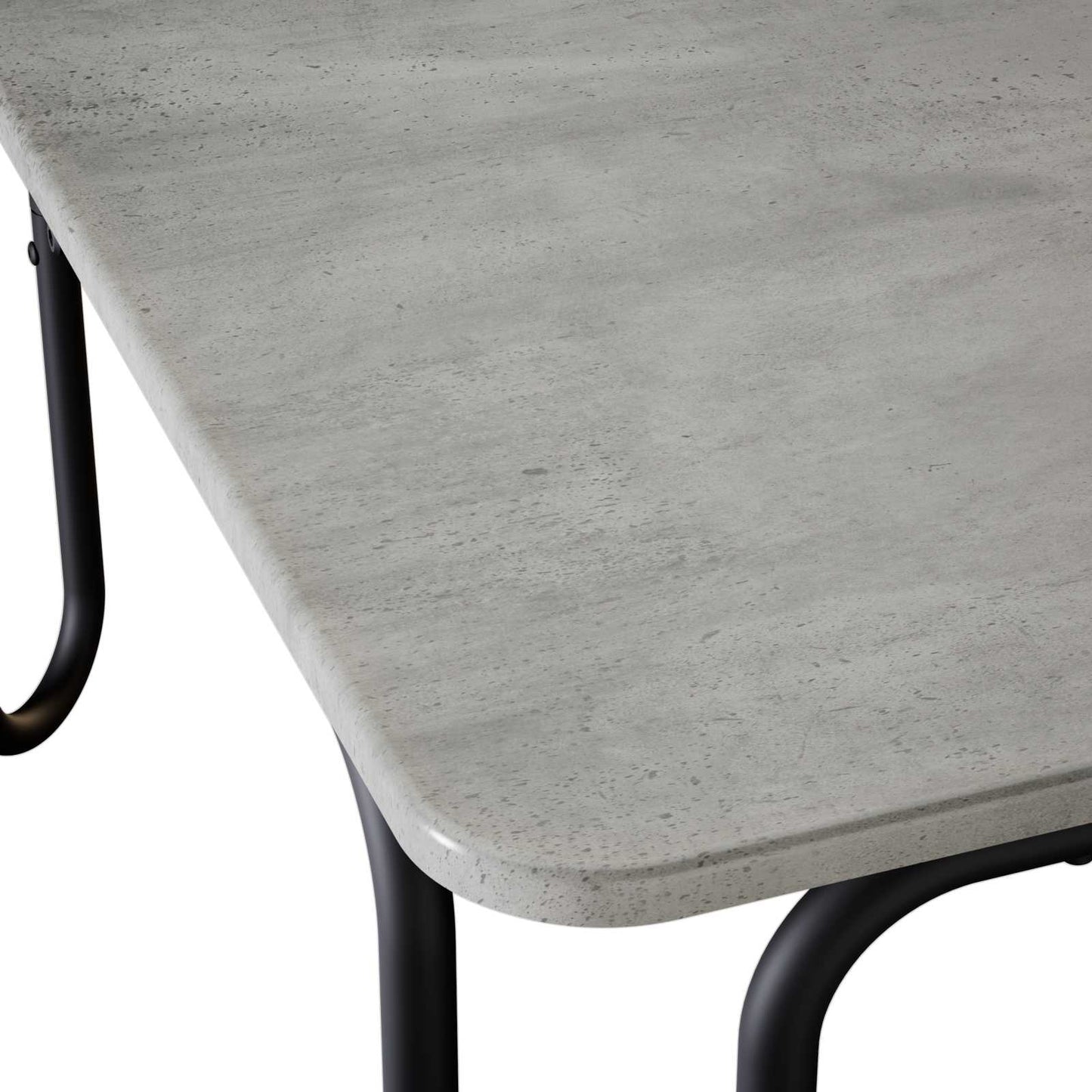 vidaXL Coffee Table Concrete Grey 59 x 59 x 45 cm Engineered Wood
