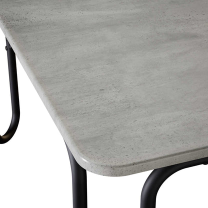 vidaXL Coffee Table Concrete Grey 59 x 59 x 45 cm Engineered Wood