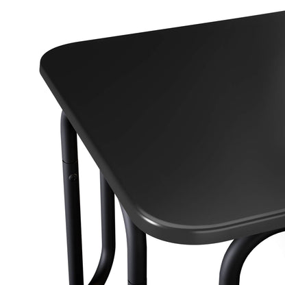 vidaXL Coffee Table Black 79.5 x 40 x 36 cm Engineered Wood