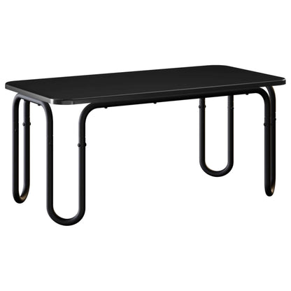 vidaXL Coffee Table Black 79.5 x 40 x 36 cm Engineered Wood
