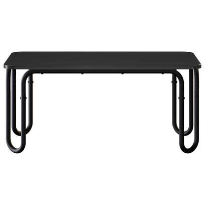 vidaXL Coffee Table Black 79.5 x 40 x 36 cm Engineered Wood