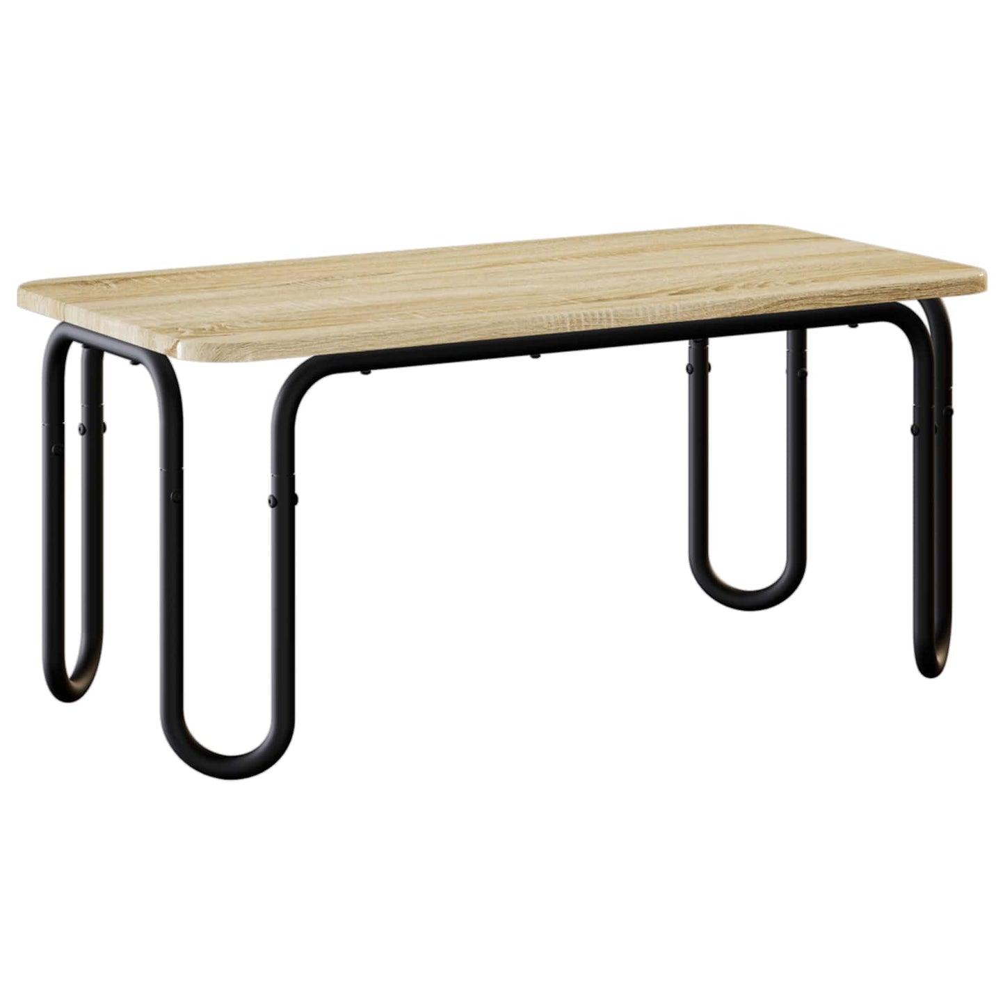 vidaXL Coffee Table Sonoma Oak 79.5 x 40 x 36 cm Engineered Wood