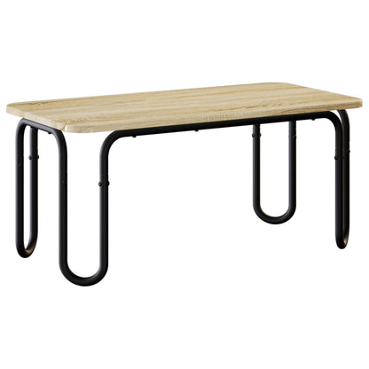 vidaXL Coffee Table Sonoma Oak 79.5 x 40 x 36 cm Engineered Wood
