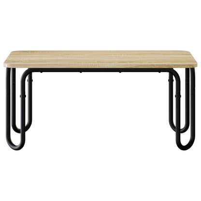 vidaXL Coffee Table Sonoma Oak 79.5 x 40 x 36 cm Engineered Wood