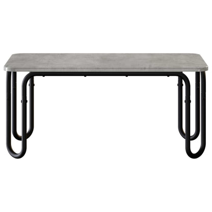 vidaXL Coffee Table Concrete Grey 79.5 x 40 x 36 cm Engineered Wood
