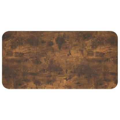 vidaXL Coffee Table Smoked Oak 79.5 x 40 x 36 cm Engineered Wood