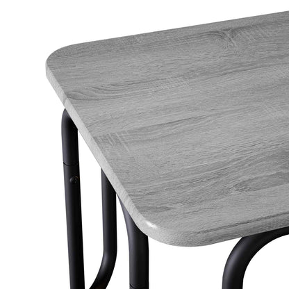vidaXL Coffee Table Grey Sonoma 79.5 x 40 x 36 cm Engineered Wood