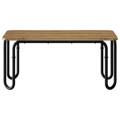 vidaXL Coffee Table Artisan Oak 79.5 x 40 x 36 cm Engineered Wood