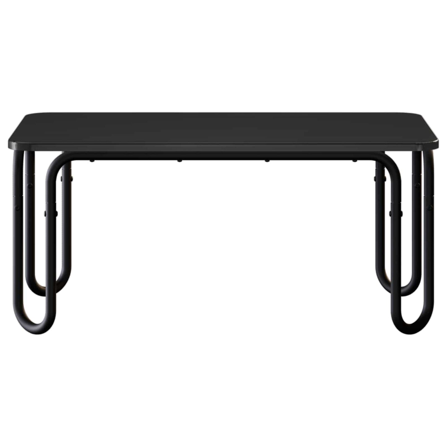 vidaXL Coffee Table Black 100 x 50 x 45 cm Engineered Wood