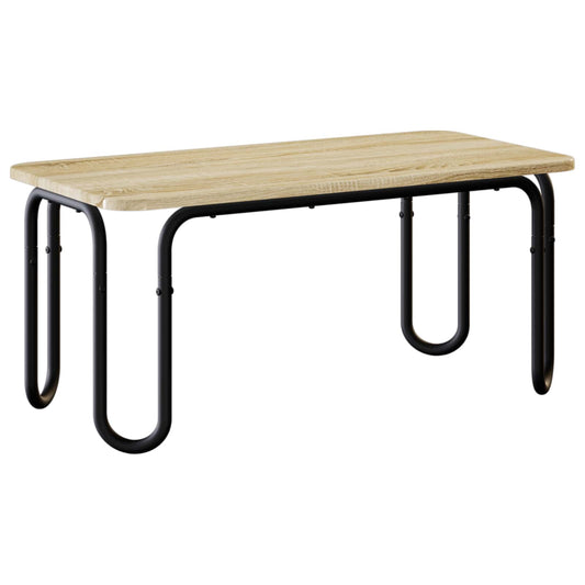 vidaXL Coffee Table Sonoma Oak 100 x 50 x 45 cm Engineered Wood