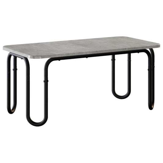 vidaXL Coffee Table Concrete Grey 100 x 50 x 45 cm Engineered Wood