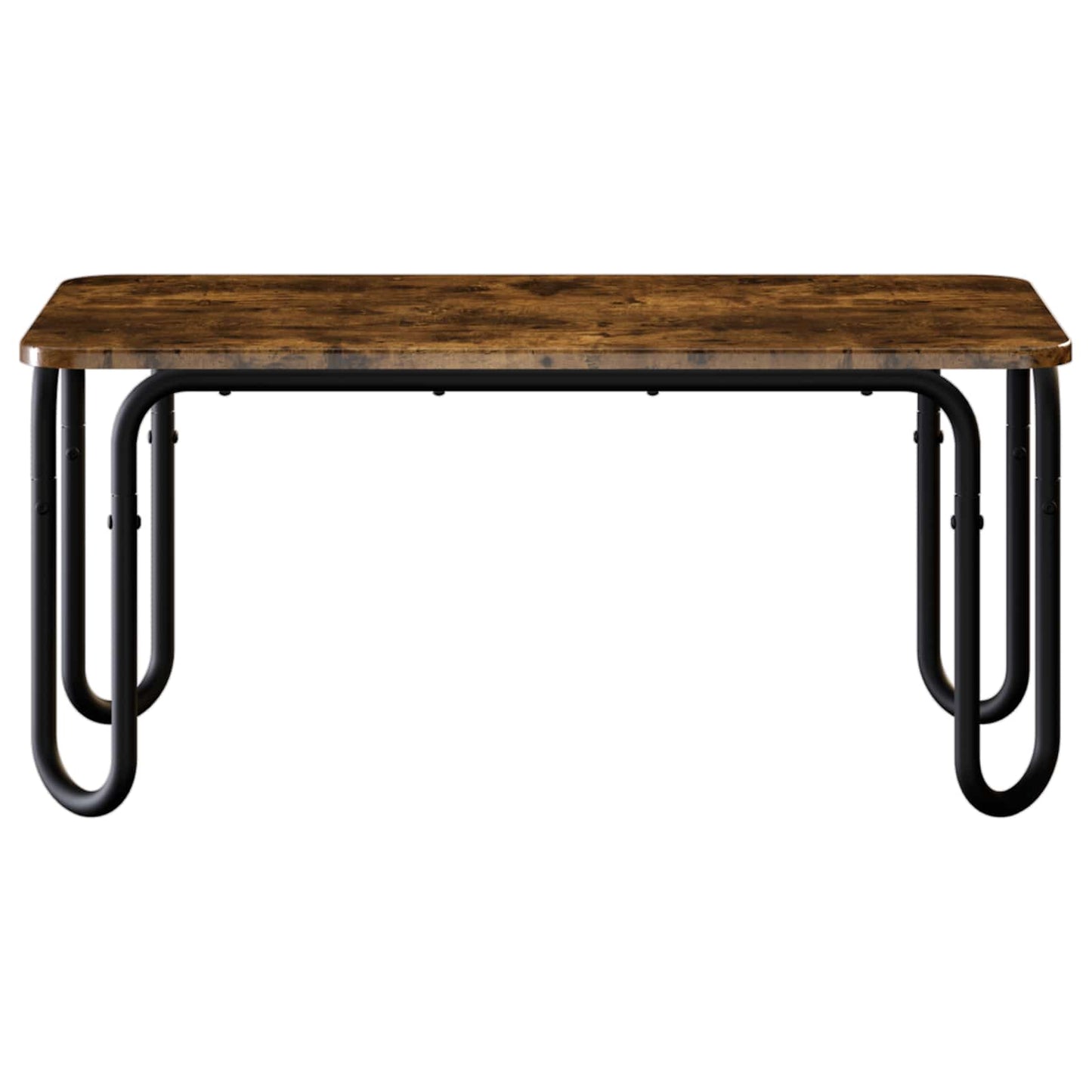 vidaXL Coffee Table Smoked Oak 100 x 50 x 45 cm Engineered Wood