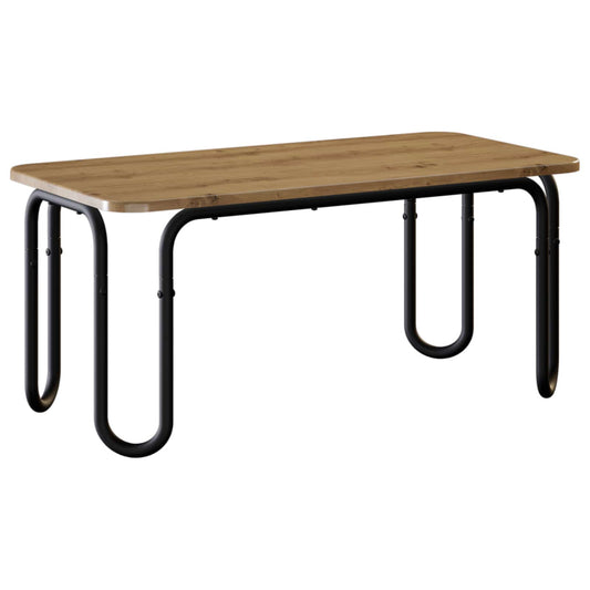 vidaXL Coffee Table Artisan Oak 100 x 50 x 45 cm Engineered Wood