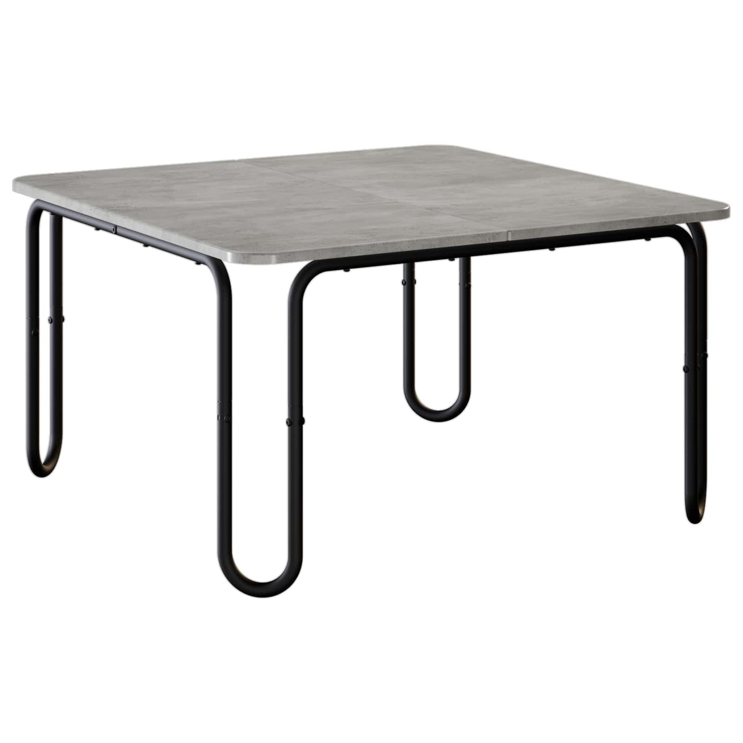 vidaXL Coffee Table Concrete Grey 79.5 x 79.5 x 45 cm Engineered Wood