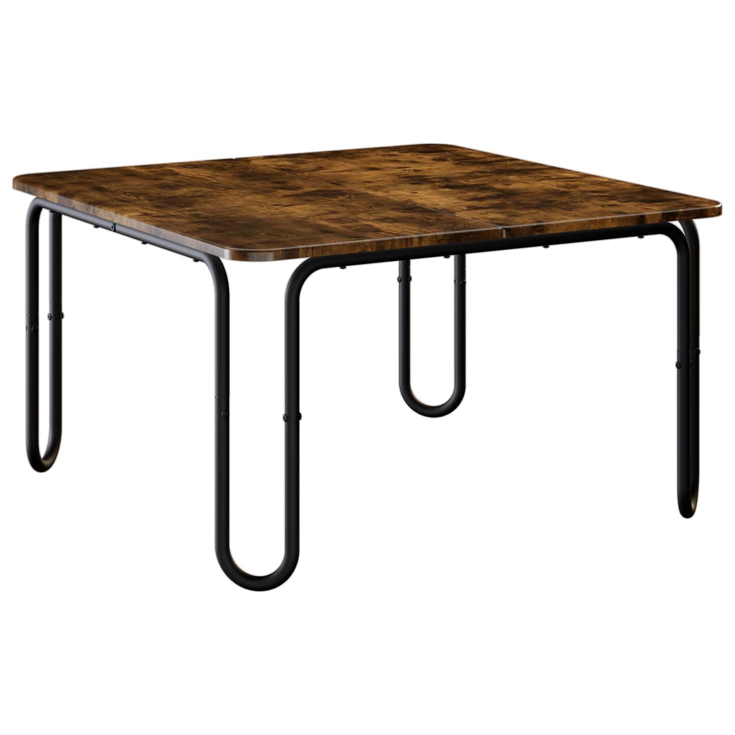 vidaXL Coffee Table Smoked Oak 79.5 x 79.5 x 45 cm Engineered Wood