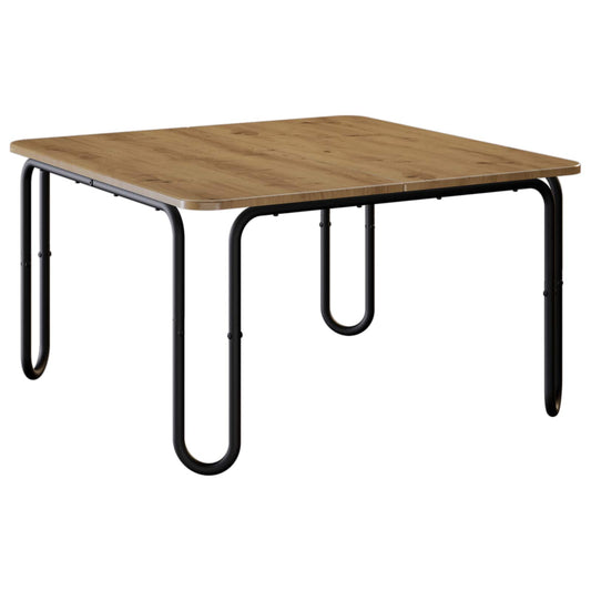 vidaXL Coffee Table Artisan Oak 79.5 x 79.5 x 45 cm Engineered Wood