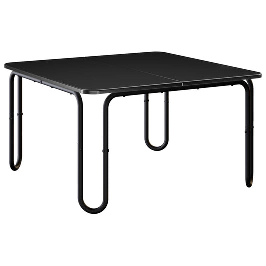 vidaXL Coffee Table Black 100 x 100 x 45 cm Engineered Wood