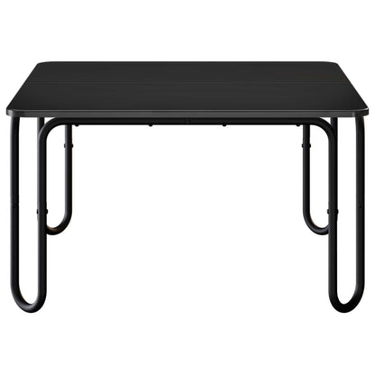 vidaXL Coffee Table Black 100 x 100 x 45 cm Engineered Wood
