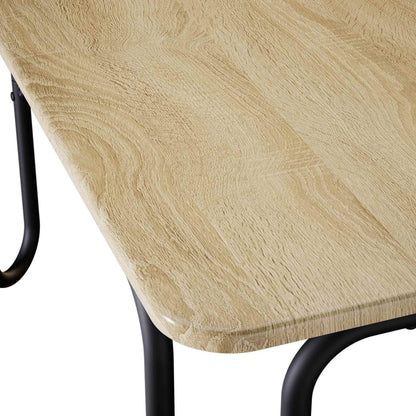 vidaXL Coffee Table Sonoma Oak 100 x 100 x 45 cm Engineered Wood