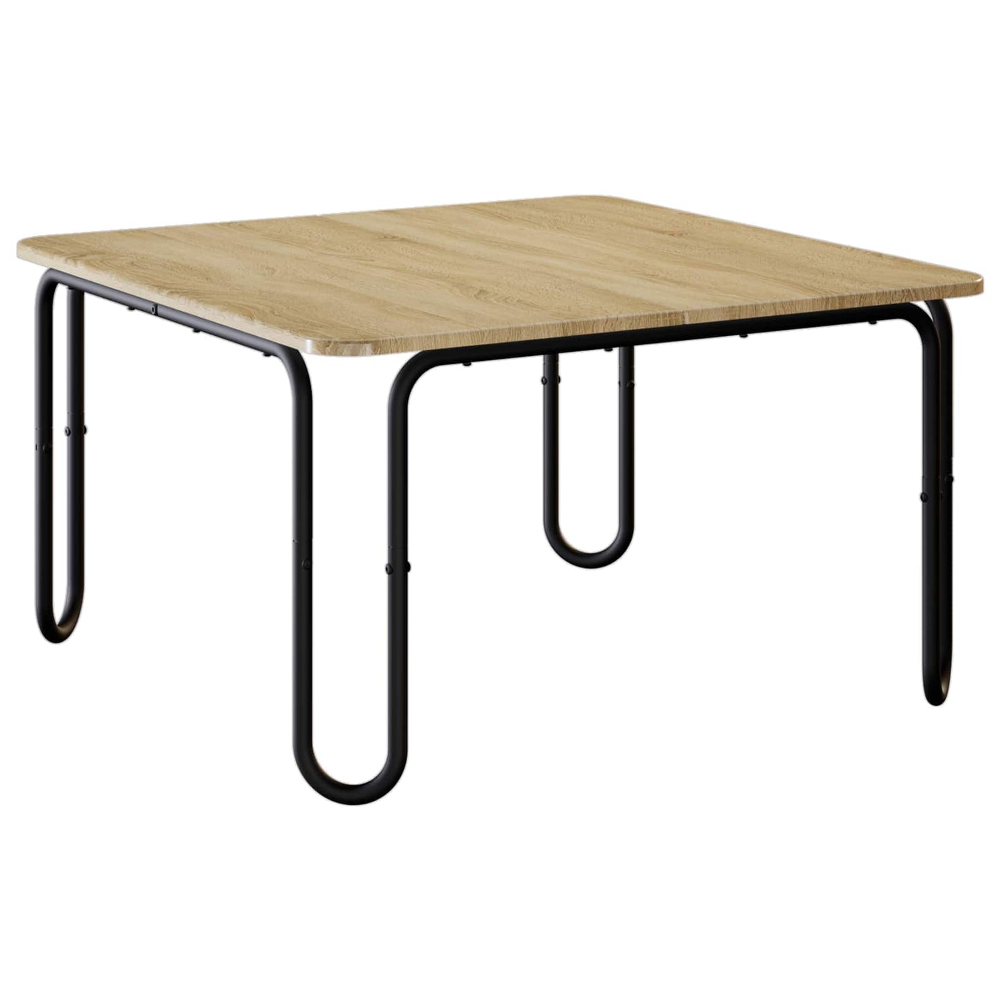 vidaXL Coffee Table Sonoma Oak 100 x 100 x 45 cm Engineered Wood