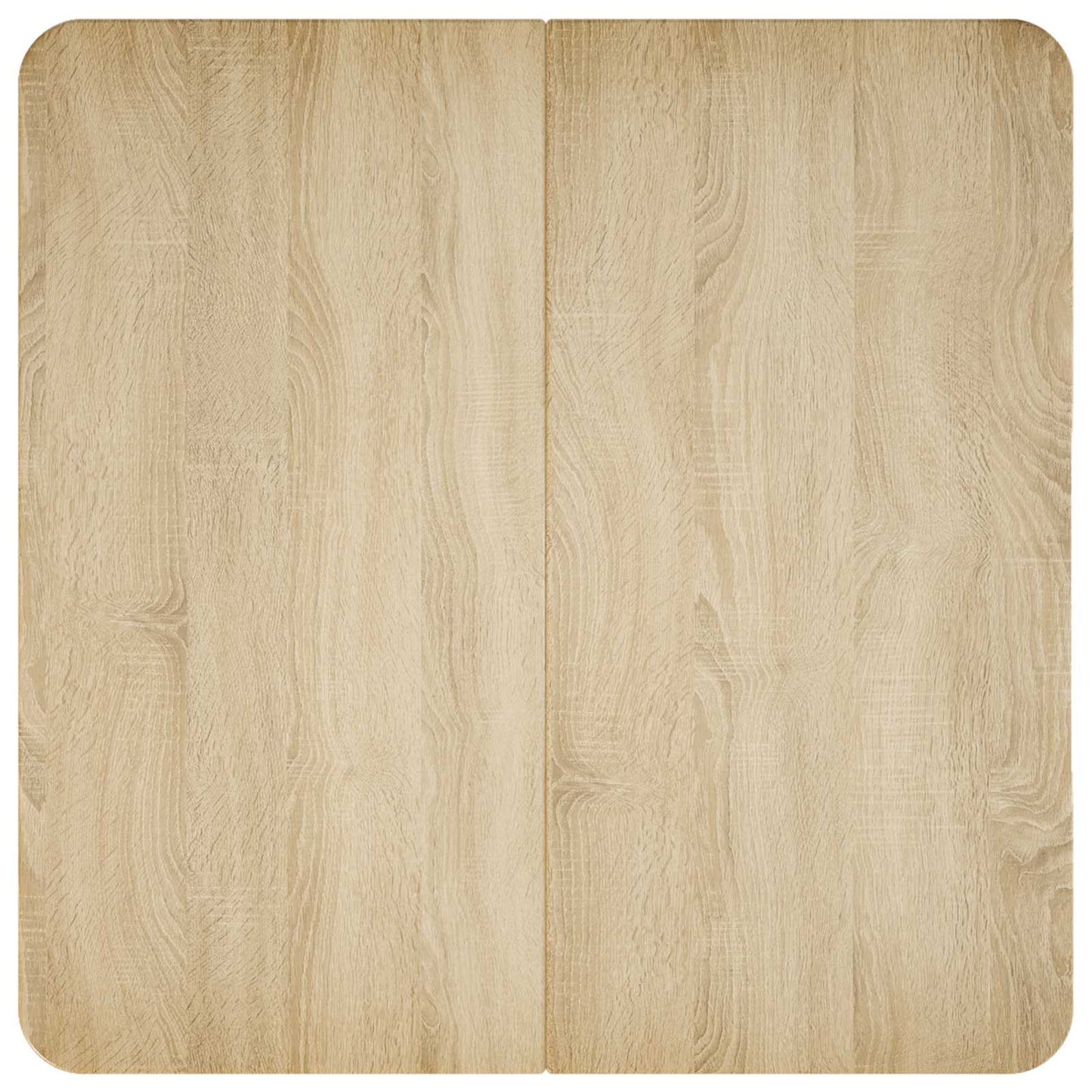 vidaXL Coffee Table Sonoma Oak 100 x 100 x 45 cm Engineered Wood