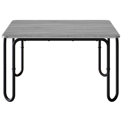 vidaXL Coffee Table Grey Sonoma 100 x 100 x 45 cm Engineered Wood