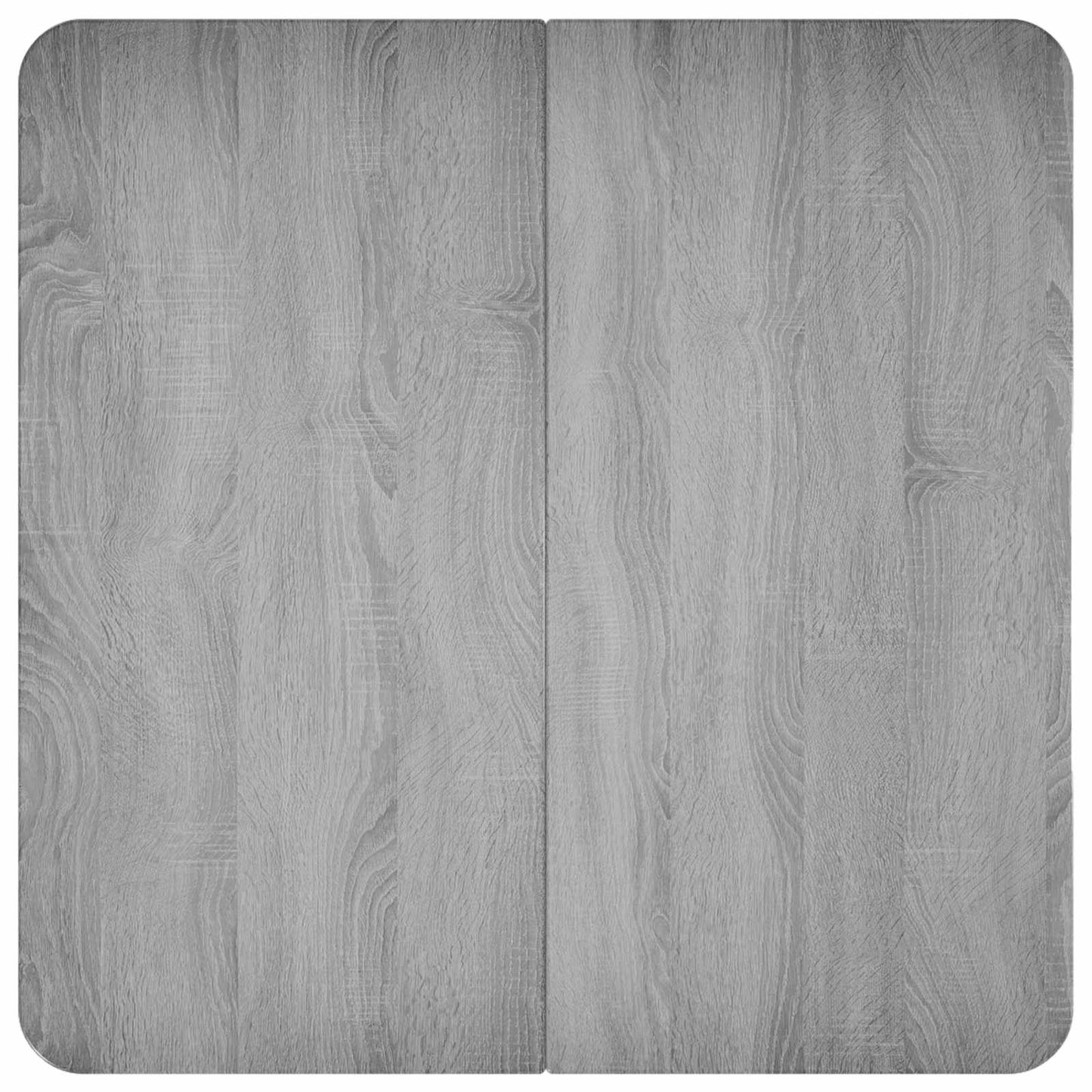 vidaXL Coffee Table Grey Sonoma 100 x 100 x 45 cm Engineered Wood