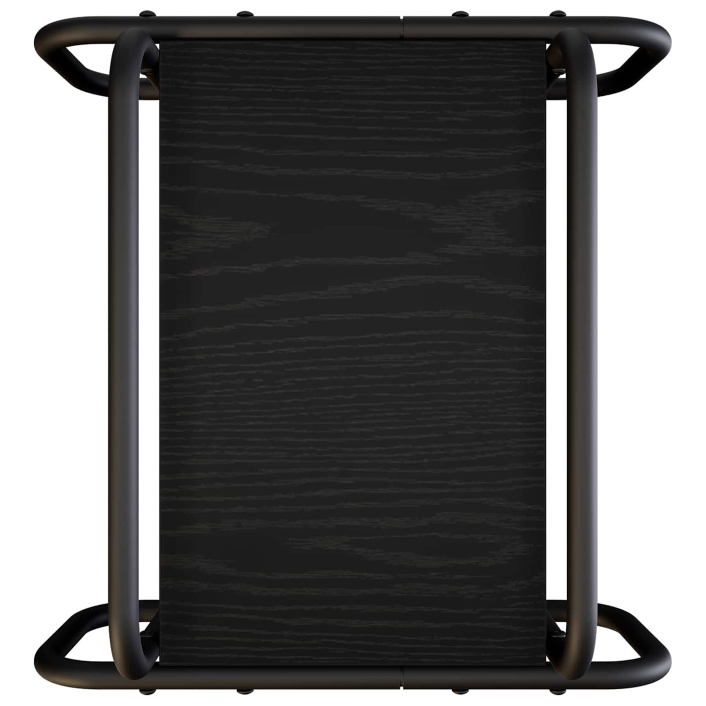 vidaXL Coffee Table Black Oak 40 x 40 x 51 cm Engineered Wood