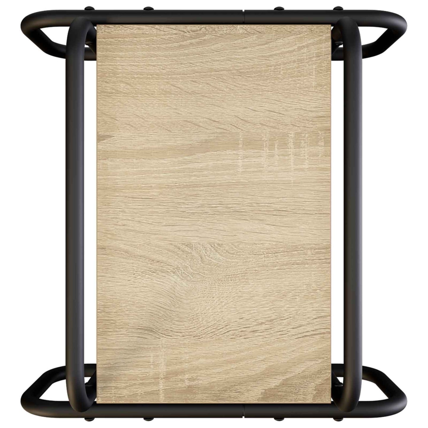 vidaXL Coffee Table Sonoma Oak 40 x 40 x 51 cm Engineered Wood