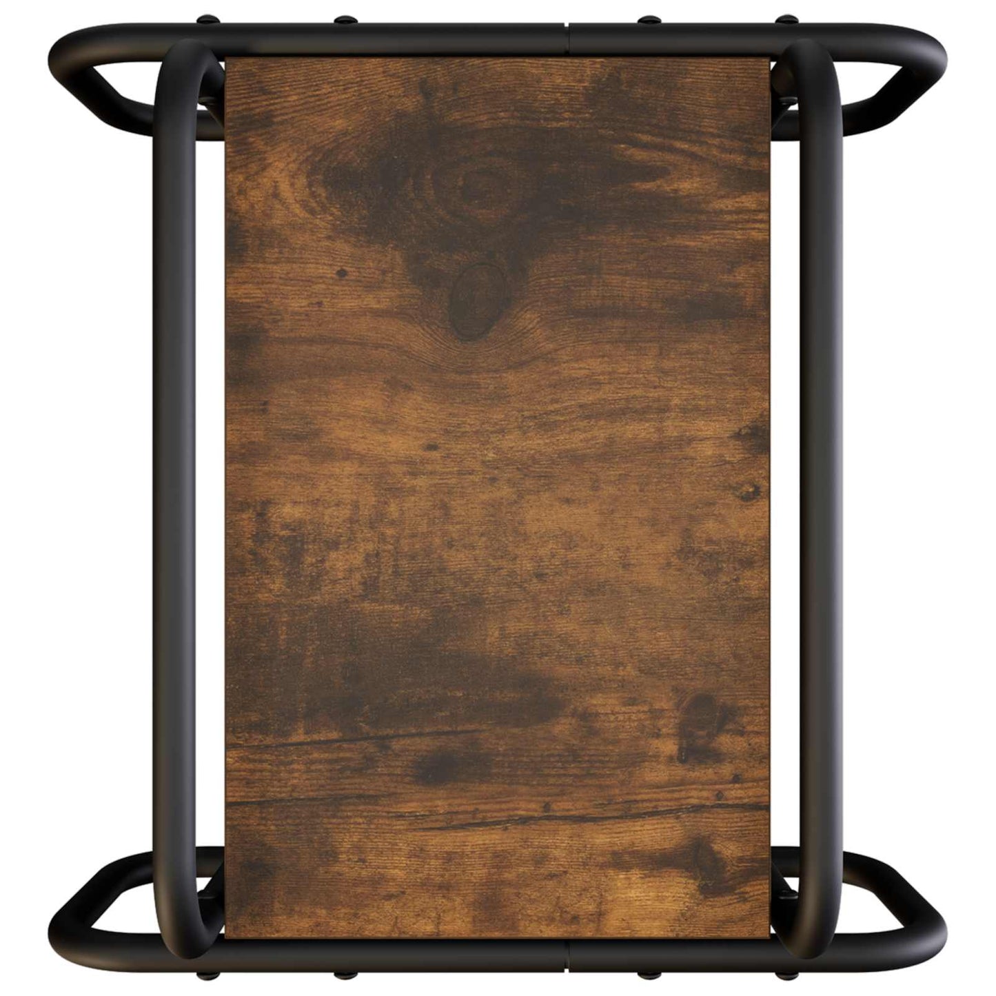 vidaXL Coffee Table Smoked Oak 40 x 40 x 51 cm Engineered Wood