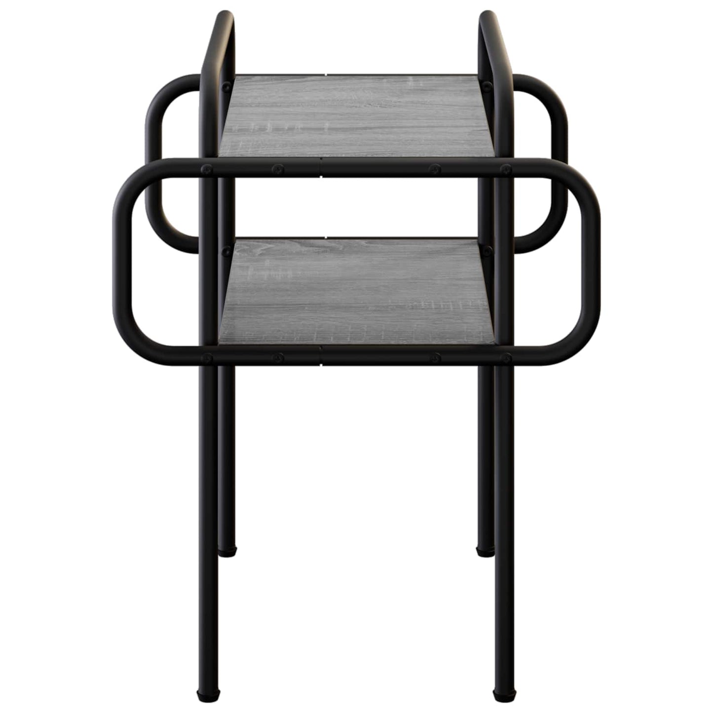 vidaXL Coffee Table Grey Sonoma 40 x 40 x 51 cm Engineered Wood
