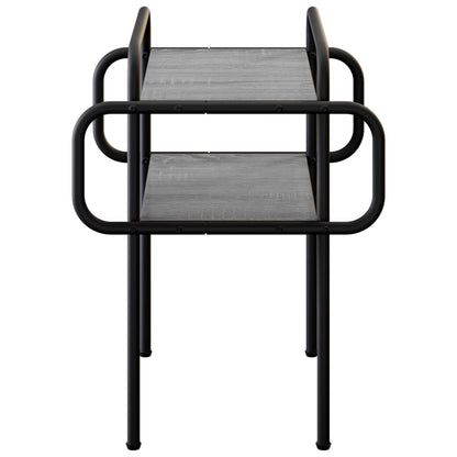 vidaXL Coffee Table Grey Sonoma 40 x 40 x 51 cm Engineered Wood