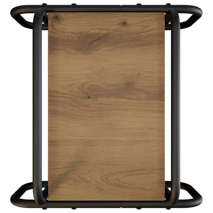 vidaXL Coffee Table Artisan Oak 40 x 40 x 51 cm Engineered Wood