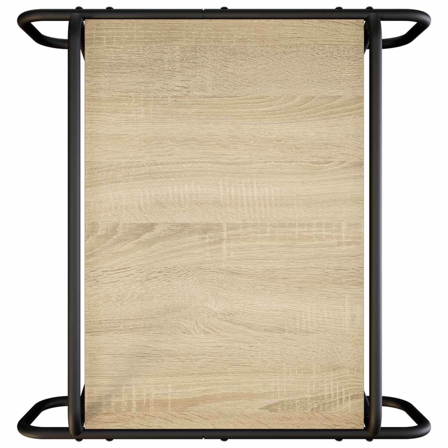 vidaXL Coffee Table Sonoma Oak 50 x 50 x 51 cm Engineered Wood