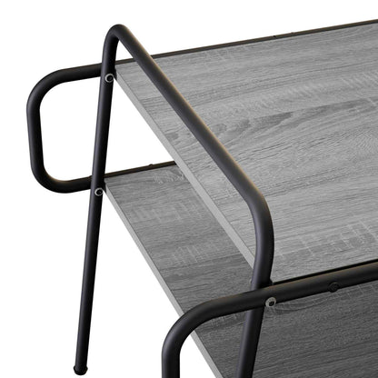 vidaXL Coffee Table Grey Sonoma 50 x 50 x 51 cm Engineered Wood