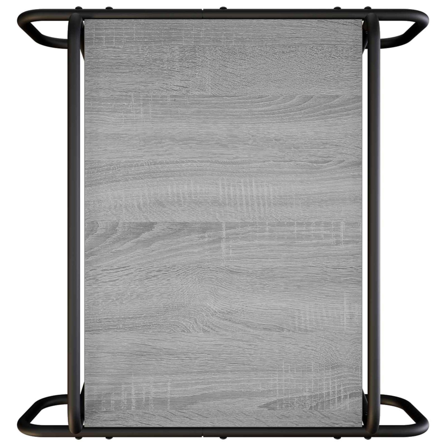 vidaXL Coffee Table Grey Sonoma 50 x 50 x 51 cm Engineered Wood