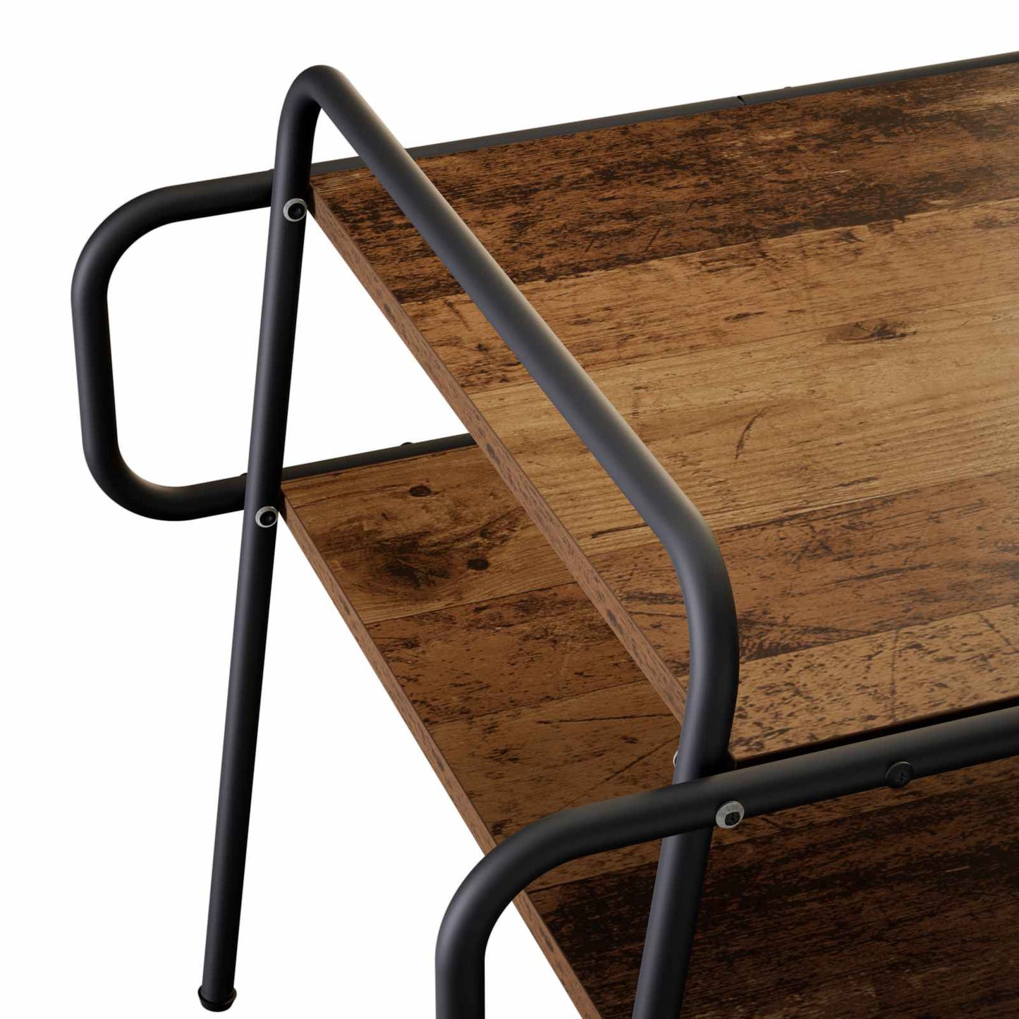 vidaXL Coffee Table Old Wood 50 x 50 x 51 cm Engineered Wood