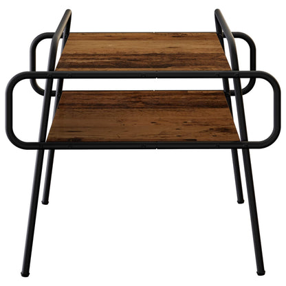 vidaXL Coffee Table Old Wood 50 x 50 x 51 cm Engineered Wood